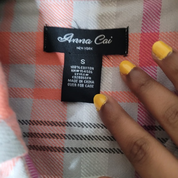 Multicolor Flannel Shacket (Shirt Jacket) - Picture 3 of 3